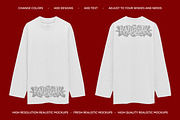 100 Realistic Clothing Mockup, a Merchandise Mockup by AtelierDuVow (Thumbnail 4 of 16)