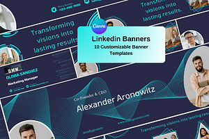 Linkedin Banner Canva Templates