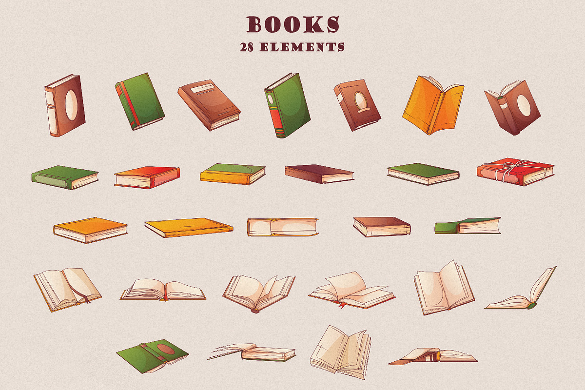 Book Universe Set, an Education Illustration by Bloom Art (Photo 4 of 9)