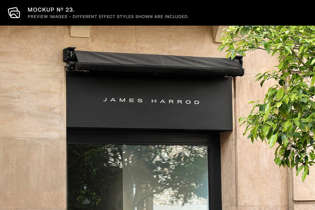 30 Signs & Facade Logo Mockups - V5, a Product Mockup by Asylab (Photo 30 of 38)