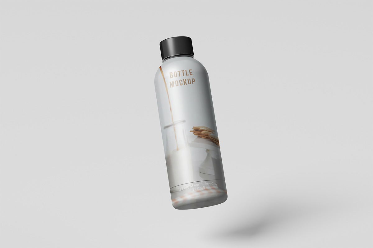 bottle mockup, a Packaging Mockup by kebunmockup (Photo 2 of 5)