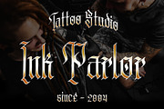 Posyden, a Blackletter Font by Fontsgood (Thumbnail 2 of 5)