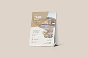Table Tent Mockup, an Advertising Mockup by YurnalisPerix (Thumbnail 3 of 5)