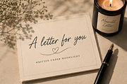 Midnight Confession - Script Font, a Script Font by overlaytemplates (Thumbnail 2 of 5)