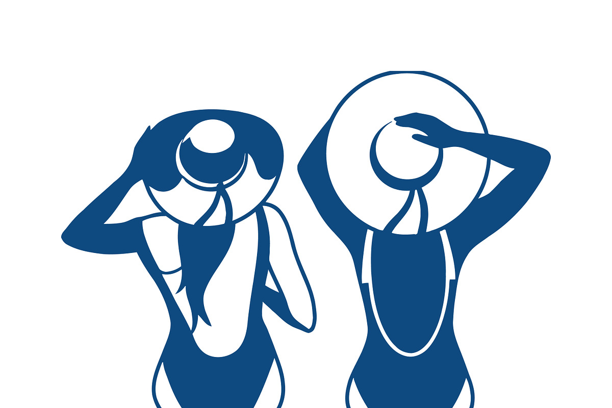 Relaxing Beach Icon Set, a Person Illustration by CarWrap design (Photo 1 of 3)