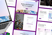 Monava - Creator Monetization UI Kit, a Landing Page Template by Agensip Design Agency (Thumbnail 2 of 10)