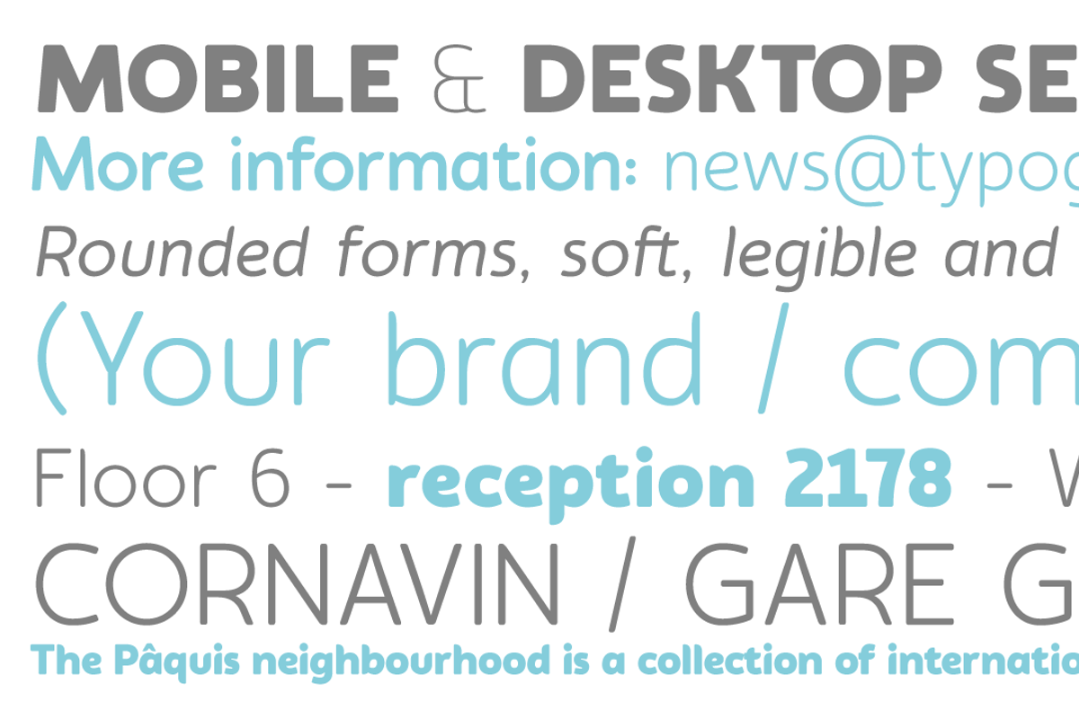 Auro, a Sans Serif Font by Typogama (Photo 8 of 10)