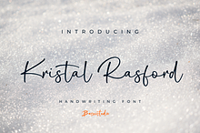 Kristal Rasford Handwriting