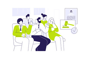 Passing new law abstract concept, an Illustration by Visual Generation