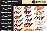 Procreate Outline Lettering Brushes, a Brush Add-On by DrawingStoryShop (Thumbnail 7 of 7)