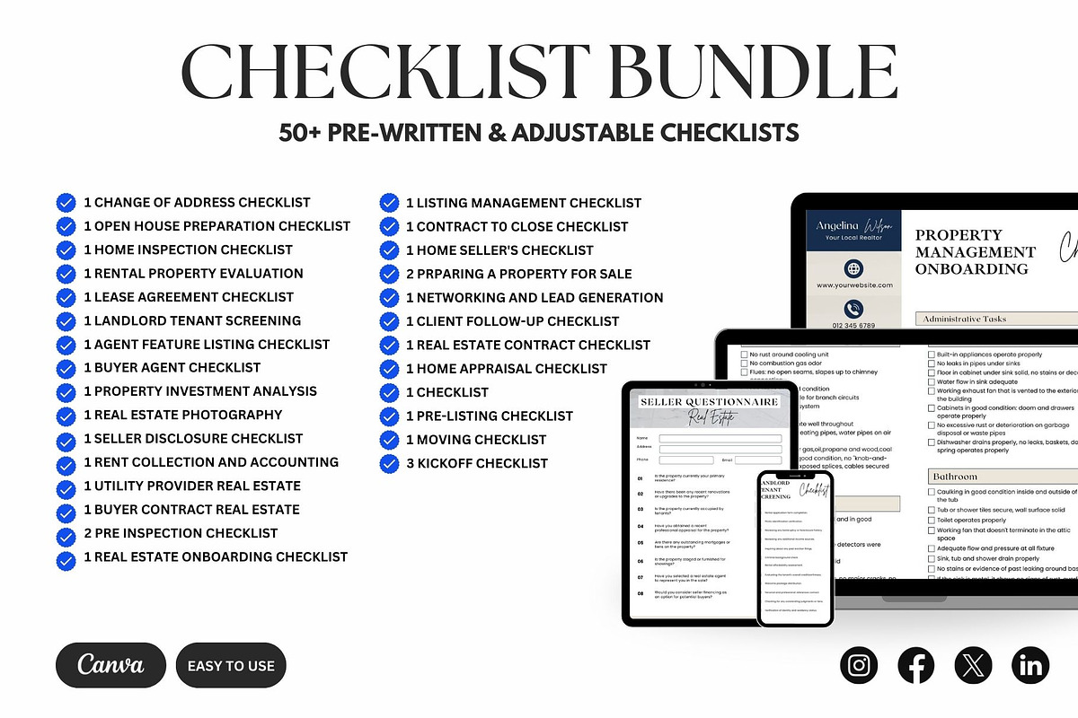 21,500+ Real Estate Canva Templates, a Marketing Template by Studioxhq (Photo 7 of 13)