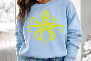 Tangled in the Tides Octopus Shaped