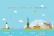 Landmarks Travel and Journey Vector, an Illustration by Noree (Thumbnail 2 of 6)