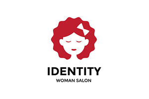 beauty woman for salon spa logo, a Branding & Logo Template by funpixel