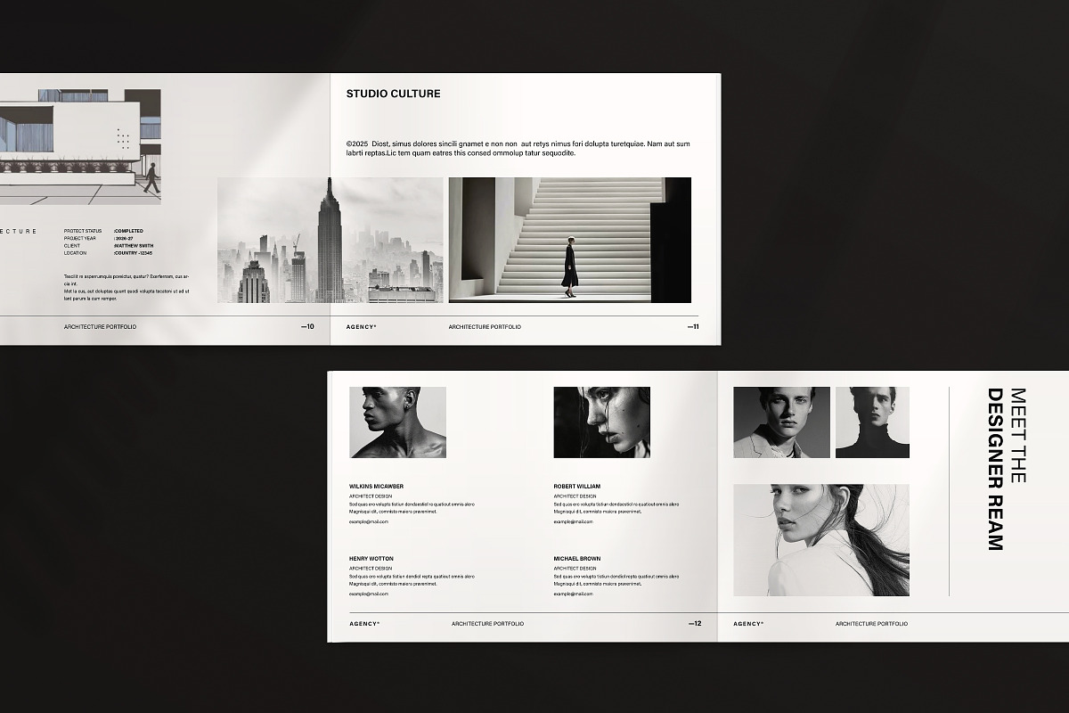 Architecture Portfolio Template, a Brochure Template by ArtisanaAura (Photo 8 of 22)