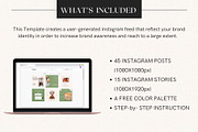Matcha Latte Instagram Bundle| Canva, a Social Media Template by DesignbySamVN (Thumbnail 4 of 10)