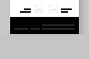 Website Wireframe Layout, a Wireframe Template by CreativeShaper (Thumbnail 6 of 6)