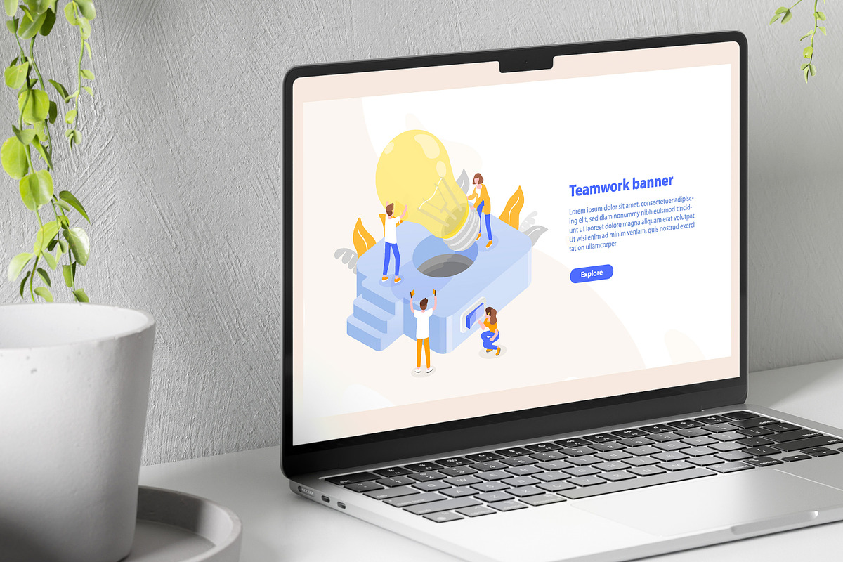 Teamwork concept, a Work Illustration by Good Studio (Photo 3 of 3)