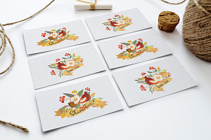 Rosh Hashanah Card Set