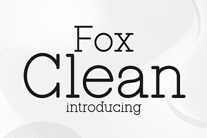 Fox Clean Font