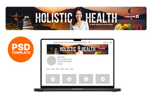 Health YouTube Banner Template