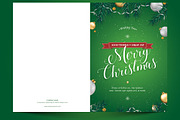 Green Christmas Greeting Card, a Card Template by Godserv Designs (Thumbnail 5 of 6)