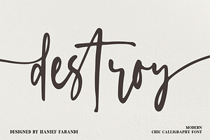 Silmastin. Handwritten Script Font