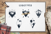 Wanderlust. 15 Double Exposure Logos, a Branding & Logo Template by Cosmic Store (Thumbnail 4 of 14)