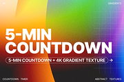 Liquid Gradient I (5-min Timer), a Background Graphic by JD Designs (Thumbnail 1 of 3)