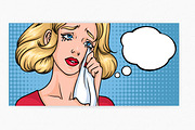 Crying woman face, a Person Illustration by Good Studio (Thumbnail 3 of 3)