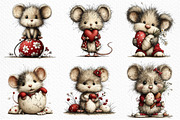 Whimsical Easter Mouse Clipart Png, an Illustration by Craft Nest (Thumbnail 5 of 11)