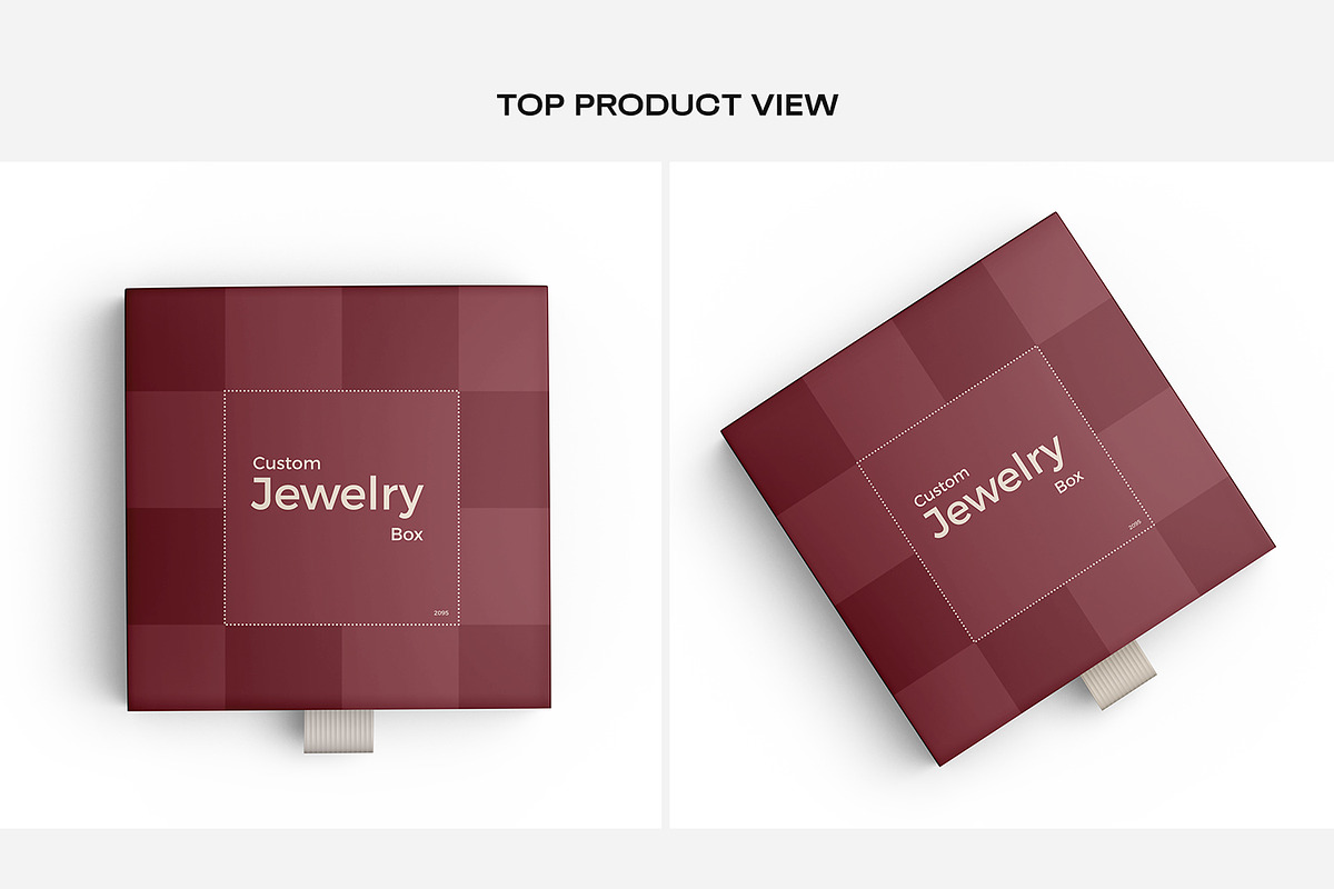 Sliding Jewelry Gift Box Mockup, a Packaging Mockup by Ram Studio LLC (Photo 4 of 12)