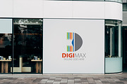 Digimax D Letter Logo, a Branding & Logo Template by Josuf Media (Thumbnail 1 of 4)