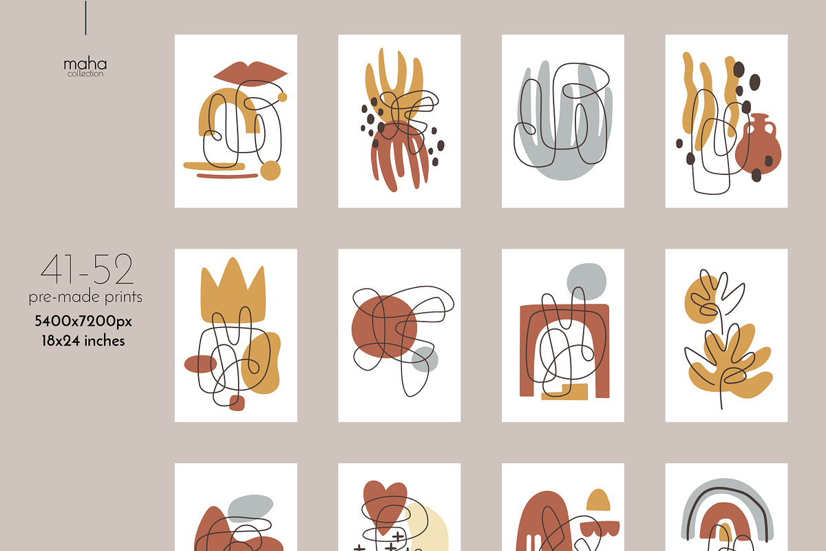 Maha Collection, a Decorative Illustration by Mona Monash (Photo 6 of 21)