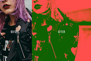 Halftone Mono & Duo Colors, an Action Add-On by IRCF (Thumbnail 7 of 9)