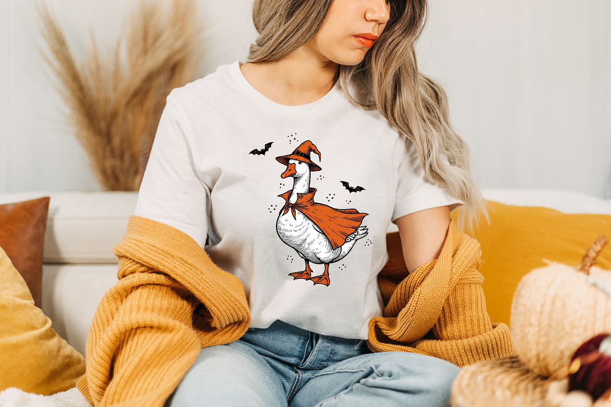 Halloween Goose PNG, an Illustration by Dream Creation (Photo 5 of 5)
