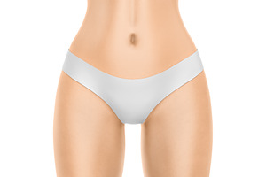 Woman's Panties Mockup