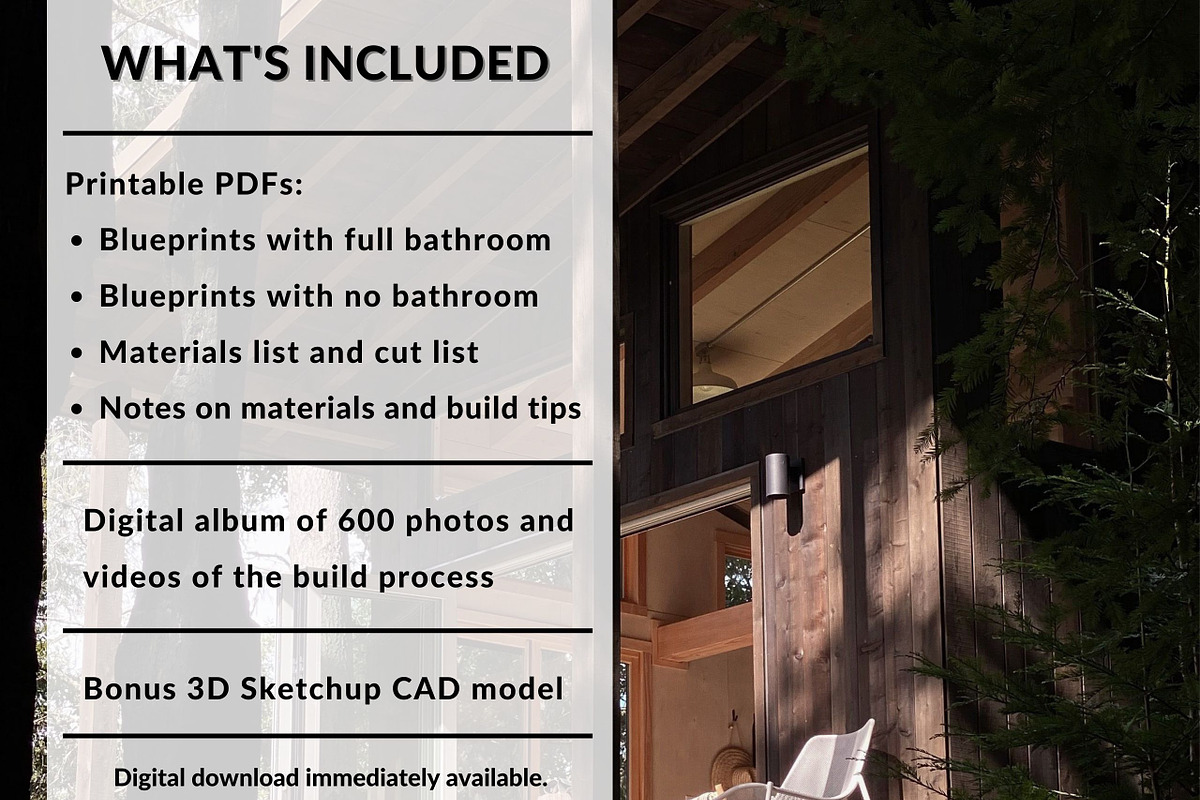 Redwood Cabin Plans, an Object Graphic by elevatedspaces (Photo 2 of 10)