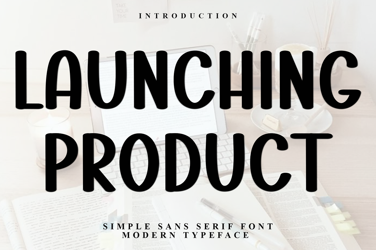 Launching Product, a Script Font by FreshTypeINK (Photo 1 of 8)