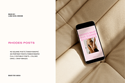 Rhodes | Social Media Posts Template, a Social Media Template by Luna Soul Design (Thumbnail 3 of 10)