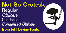 Not So Grotesk JNL