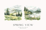 Spring View, a Seasonal Illustration by PeDe Designs (Thumbnail 5 of 10)