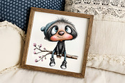 Cute Valentine Animals Clipart Bundl, an Animal Illustration by RobertsArt (Thumbnail 2 of 7)