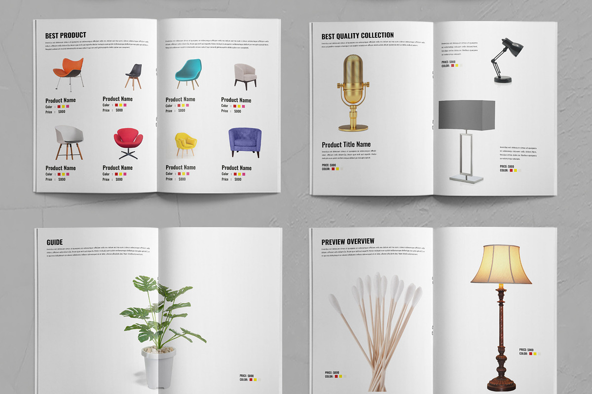 Product Catalogue Template, a Brochure Template by ContestDesign (Photo 3 of 3)