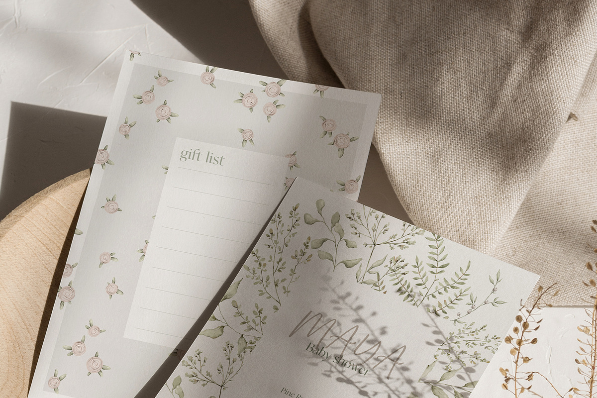 BLOOM Watercolor floral collection, a Decorative Illustration by Kreker Kate (Photo 6 of 9)