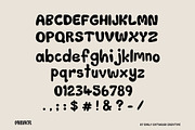 Minkr- perfectly imperfect & chunky, a Font by EmilyGatwood (Thumbnail 3 of 8)