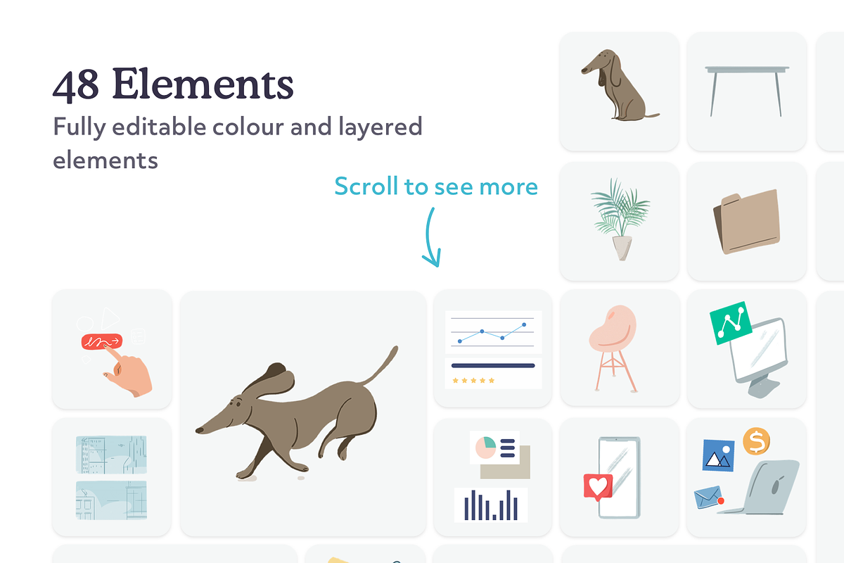 Creative Business Graphics Bundle, a Finance Illustration by Craftrick (Photo 4 of 7)