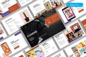 Clemens – Business Keynote, a Presentation Template by kreatifreya