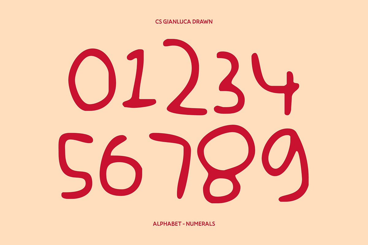 CS Gianluca Drawn, a Handwritten Font by Craft Supply Co. (Photo 4 of 8)