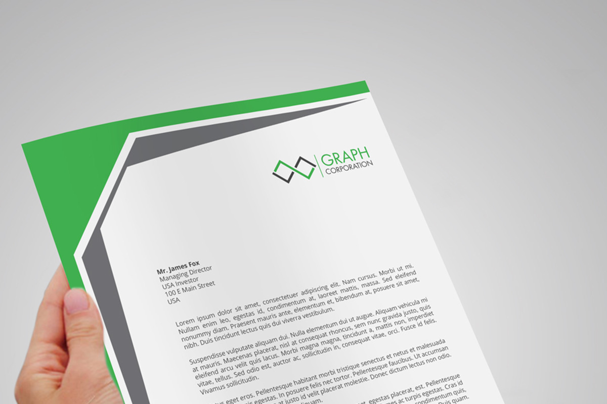 Letterhead, a Stationery Template by asimalikhan555 (Photo 4 of 8)